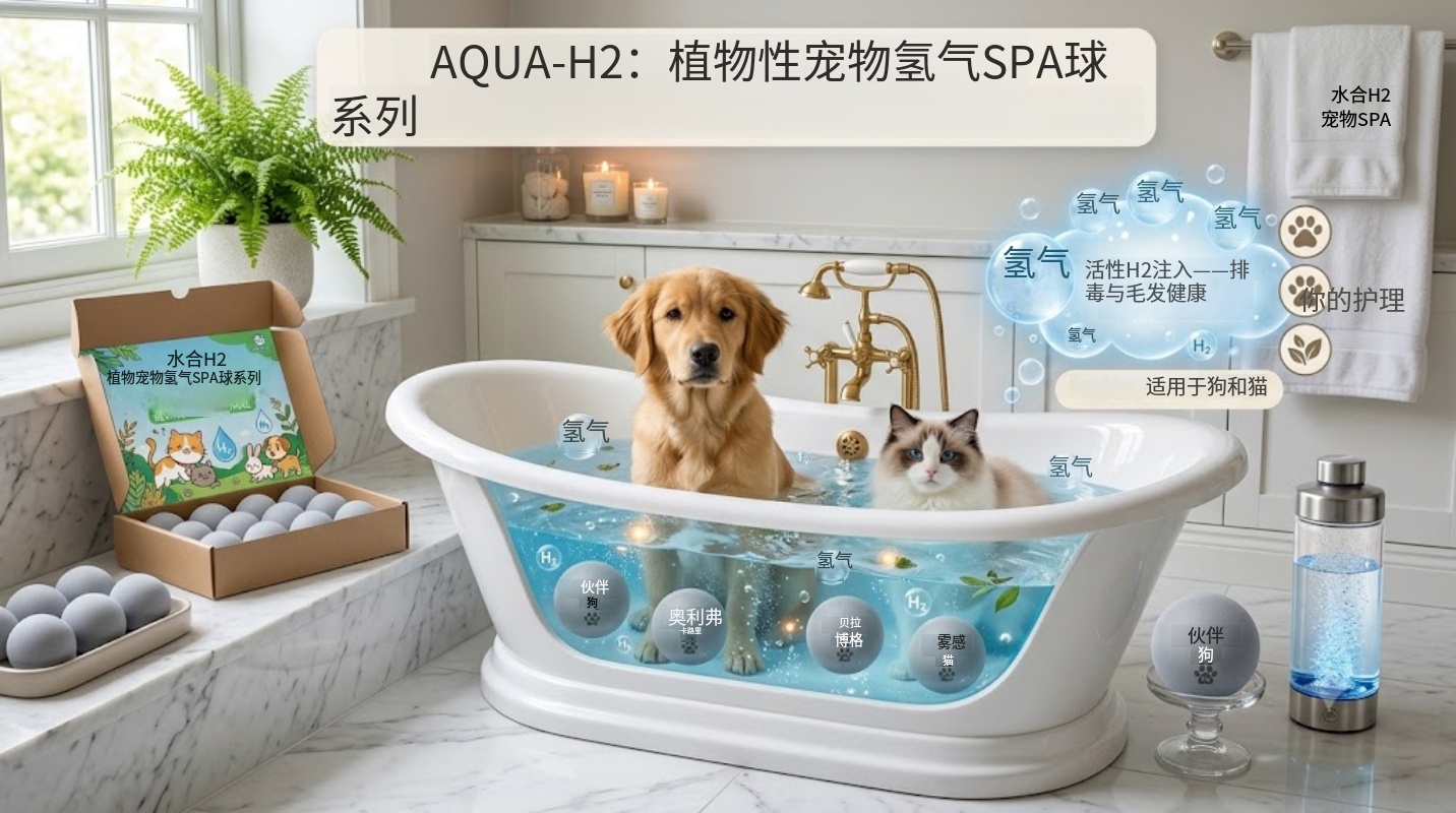 Botanical Pet Hydrogen Spa Balls